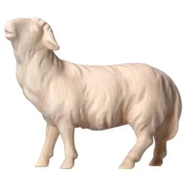 Schaap Kijkend voor kerstfiguren van 16 cm Natuur
