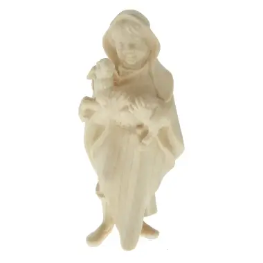 Jongen voor kerstfiguren van 16 cm Natuur