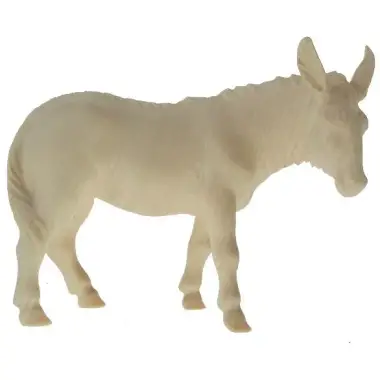 Ane for nativity figurines of 16 cm Natural