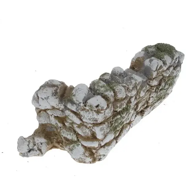 Décor pour santons de provence + Mur Angle Droit - 5 x 14 x H 5 cm
