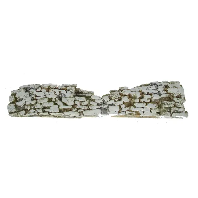 Décor pour santons de provence - Mur Long - 21 x 3 x H 5 cm