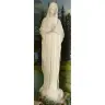Statue Notre Dame de Banneux 100 cm polyester blanc