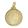 Medal Ave Maria Golden metal