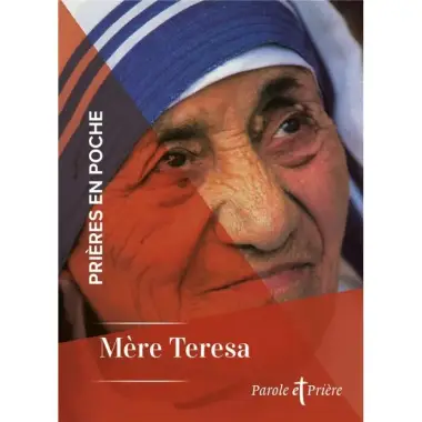 Prières en poche - Mère Teresa