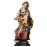 Houtsnijwerk beeld Heilige Lucia 20 cm gekleurd