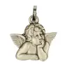 Medaille Engel - 18X15 mm - Met Verzilverd