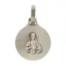 Médaille Scapulaire - 12 mm - Métal Argenté