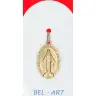 Médaille Or 9 Crts - Miraculeuse - 21 mm