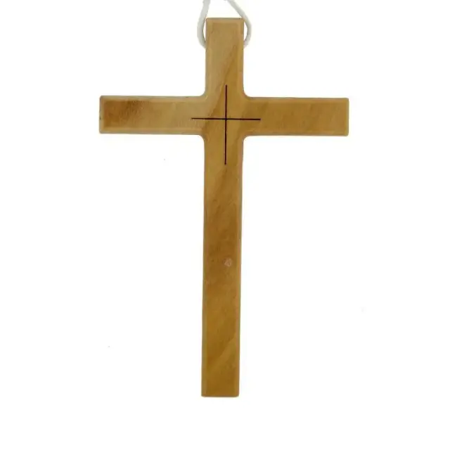 Olivewood cross for Holy communion 89 x 58 mm