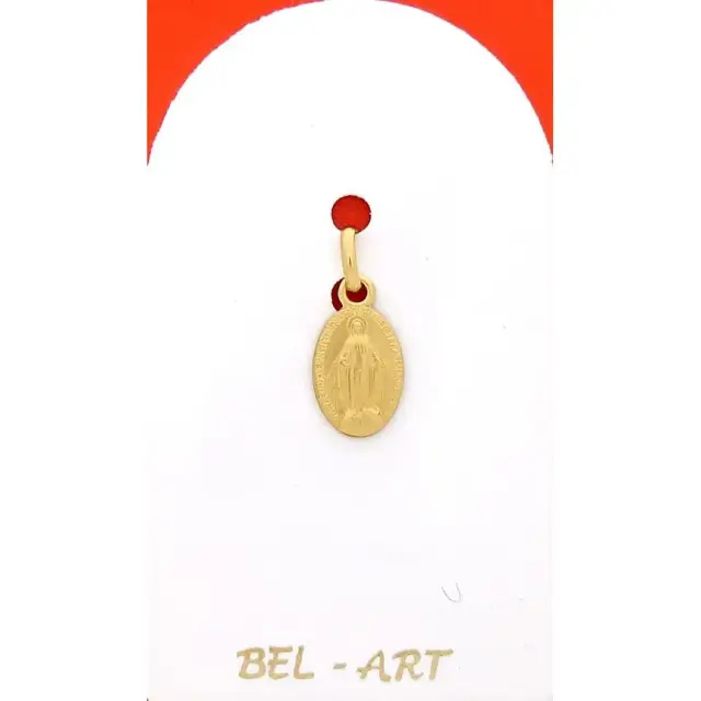 Médaille Or 9 Crts - Miraculeuse - 11 mm