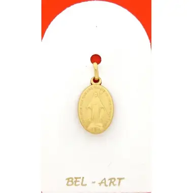 Médaille Or 9 Crts - Miraculeuse - 15 mm