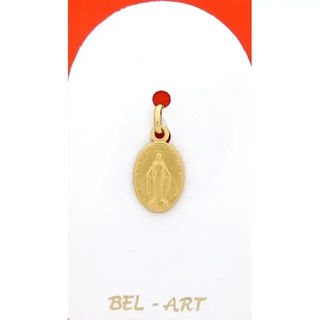Médaille Or 9 Crts - Miraculeuse - 13 mm