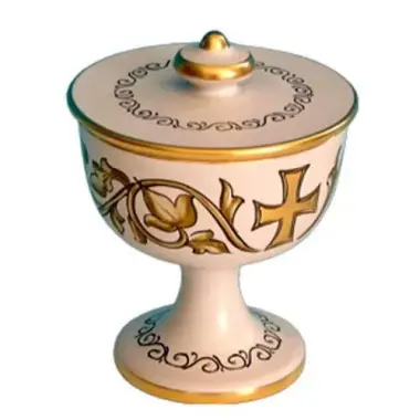 Ciboire 14 Cm Ceramics Creme