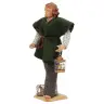 Crèche de Noël Heide Hannah : berger avec cage - H 20 cm Couleur