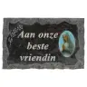 Plate of cemeteries Aan Eleven Beste Vriendin 9X14