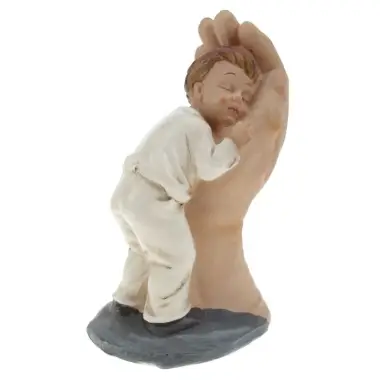 Statue 12 cm - Main avec Garçon