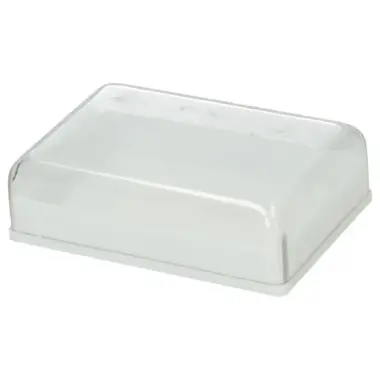 plastic box 6.5 X 5.5 X 2.2 cm