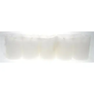 Set met 5 Kaarsen Model N°24 - WIT