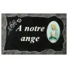 A plate Cemetery Our Angel 9X14