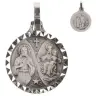Medaille Scapulier - 14 mm - Metaal Verzilverd