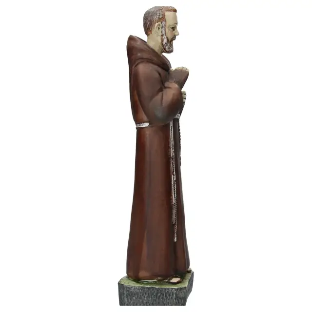 St Padre Pio 30 Cm style French stone