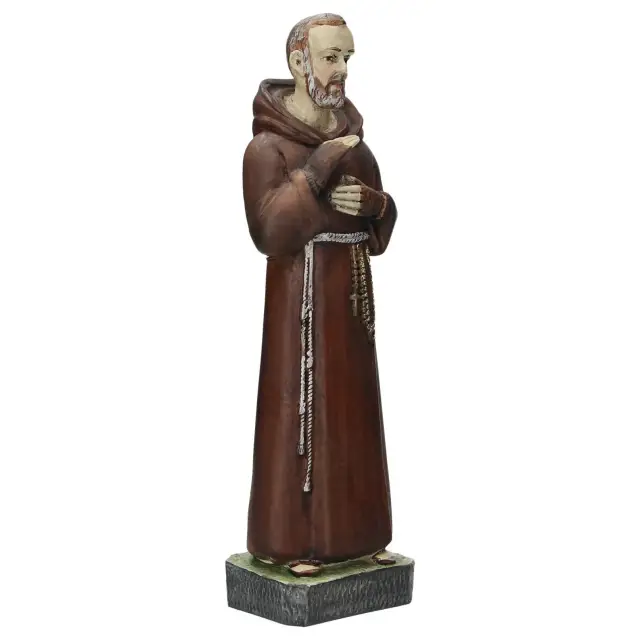 St Padre Pio 30 Cm style French stone
