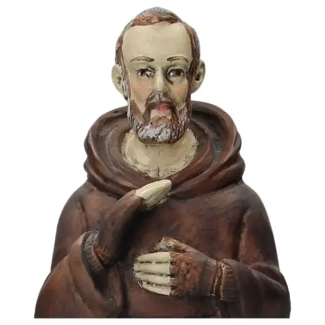 St Padre Pio 30 Cm style French stone