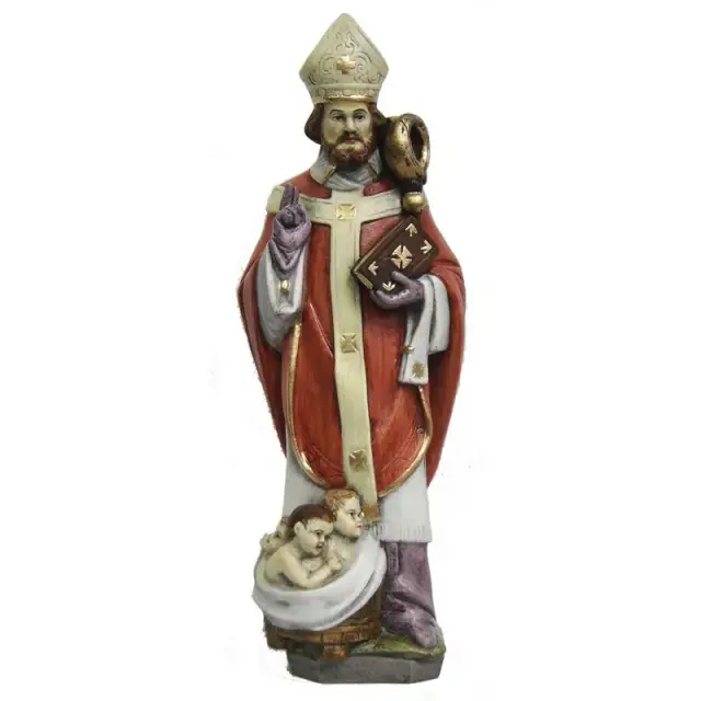 H Nikolaas - 30 cm - Franse steen