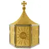 Tabernacle 20x24 Cm Diam Hexa. Cm 45H 80 Cm