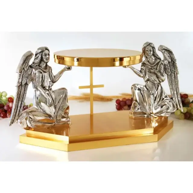 Angels Base Metal Base Hex. 40x20 H Cm 22 Cm 22 Cm Diam P.