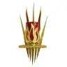 Support Mural Pour Lampe St Sacrement H 40 Cm
