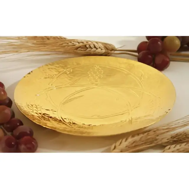 Pateen Diam 17 Cm Verguld