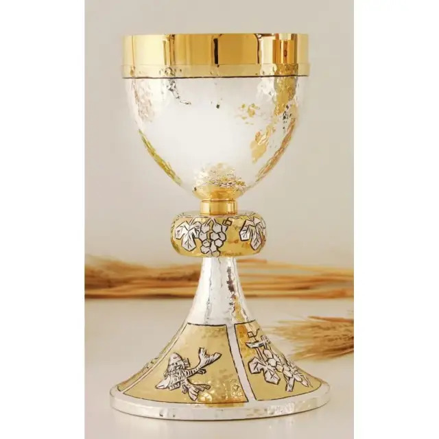 Calyx H 19 cm diam Ouv. 10 Cm two tone