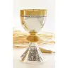 Calyx H 19 cm diam Ouv. 10 Cm Silver