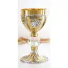 Calyx H 19 cm diam Ouv. 10 Cm two tone