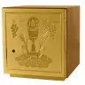 Tabernacle 25x25 Cm P 22 Cm Revetement Bois