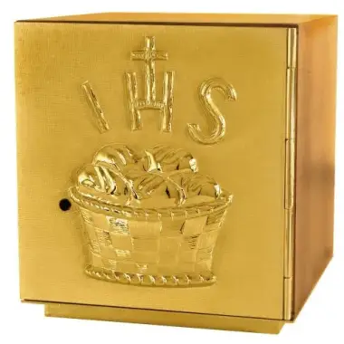 Tabernacle 20x20 Cm P 20 Cm Revetement Bois