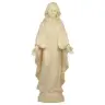 Woodcarving statue of Our Lady of Grace Modern 23 cm natural wood