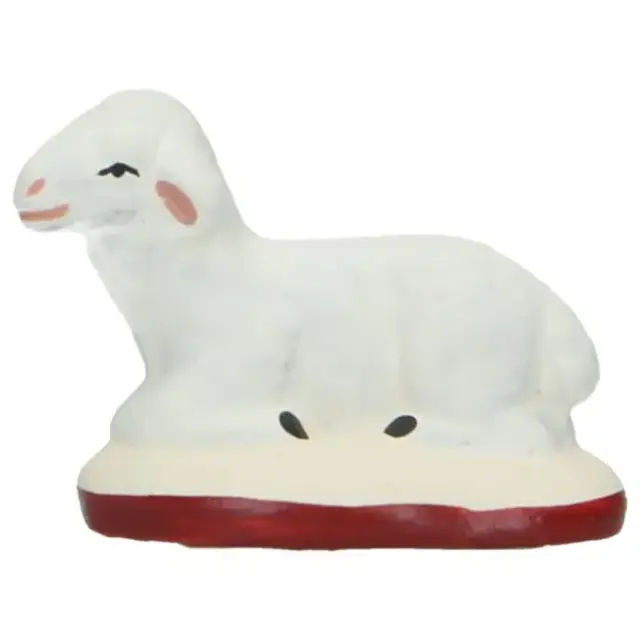 Santon Gateau 7 Cm Mouton Couche