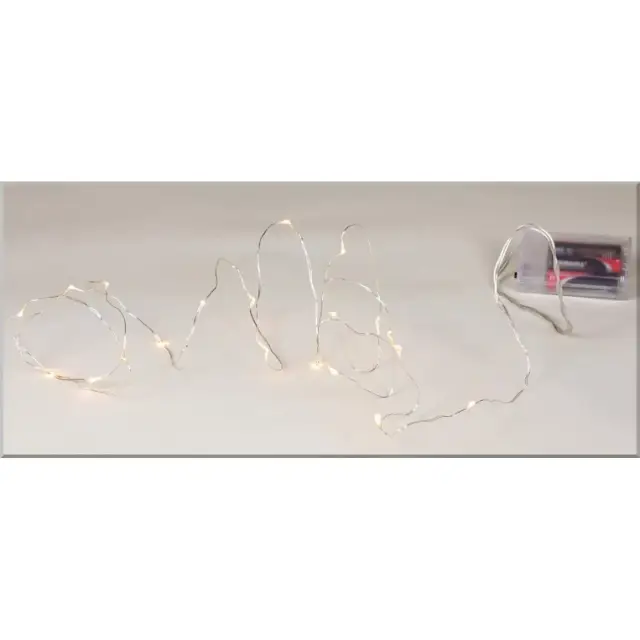 Garland With 20 LEDs with Batteries Aa