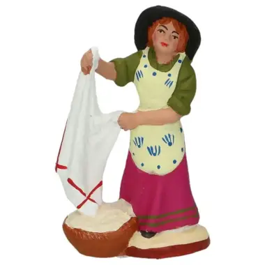 Santon Gateau 7 Cm Wasvrouw