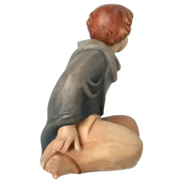 Crèche De Noël Heide Jerusalem 17 Cm : Berger Assis Remise 50%