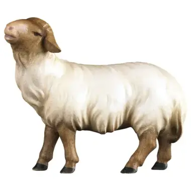Schaap Met Zwarte Kop : houtsnijwerk kerstgroep Komet 12 cm