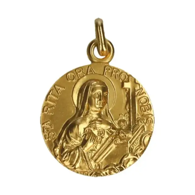 Medaille Goud 9K - Engel - 16 mm