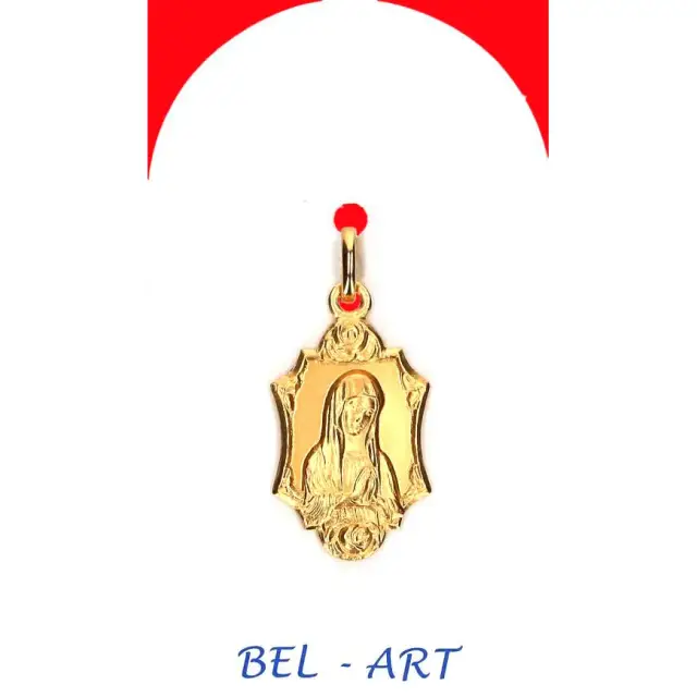 Medaille Goud 9K - Banneux - 21 X 13 mm