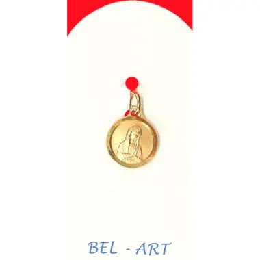 Médaille Or 9 Crts - Banneux - 12 mm