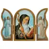 Drieluik 13 X H09 cm - H Benedictus - Engelen