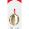 Medaille - Fotohouder Goud 8 Krt 23 X 20 Mm