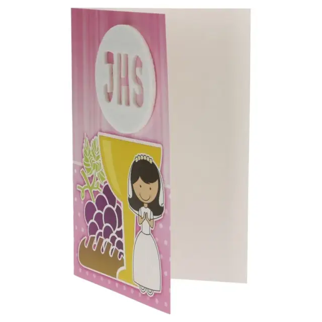 Carte Double Communion - 10X15cm + Enveloppe