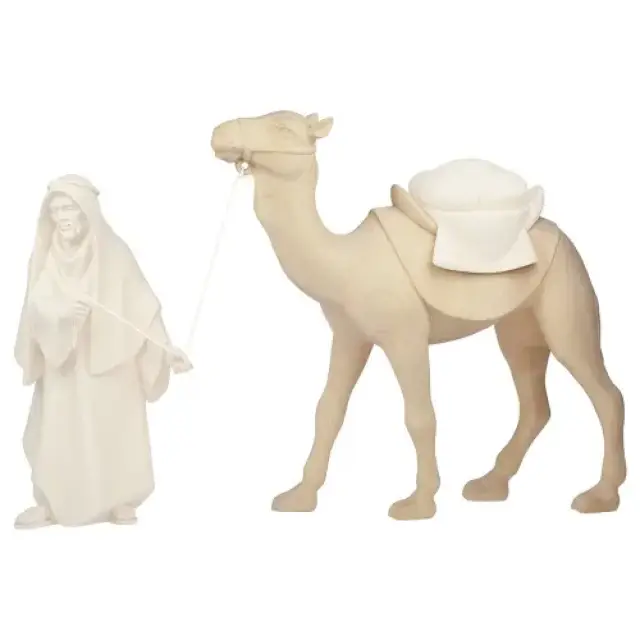 Camel for nativity figurines of 16 cm Natural